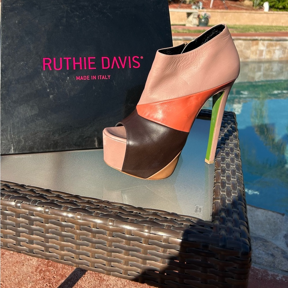 Sexy Authentic Italian Platform Bootie